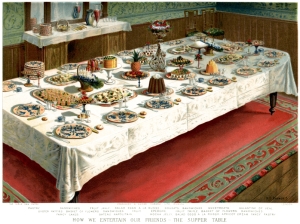 Victorian Supper Table